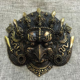 Brass GARUDA Mask Tibetan Buddhist Bronze Handcrafted from Nepal Very Detailed