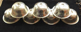 TRADITIONAL SET OF 7 STERLING SILVER TIBETAN BUDDHIST RITUAL OFFERING BOWLS 925