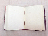 Royal Elephant on SMALL Leather Bound Handmade Paper Journal Diary Note Book