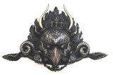 Garuda Mask Tibetan Buddhist Bronze Handcrafted from Nepal Very Detailed Large