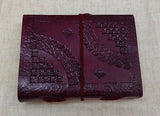 Royal Elephant on MEDIUM Leather Bound Handmade Paper Journal Diary Note Book