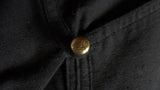 TRADITIONAL TIBETAN SHIRT FOR MEN OR WOMEN COTTON BLACK