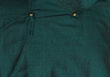 TRADITIONAL TIBETAN SHIRT FOR MEN OR WOMEN COTTON GREEN