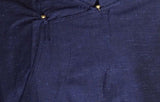 TRADITIONAL TIBETAN SHIRT FOR MEN OR WOMEN COTTON NAVY BLUE
