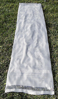 Tibetan Prayer Offering Scarf Katak Khata Katas Hada Made by Tibetans 88 Inches